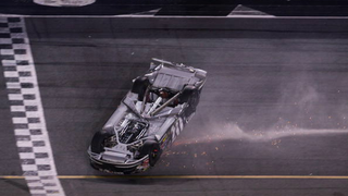 Daytona 500 After-Party: Clint Bowyer Makes Driving Upside Down Look Easy